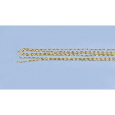 Chaîne d'ancre en métal chromé 100cm Graupner 1130.100