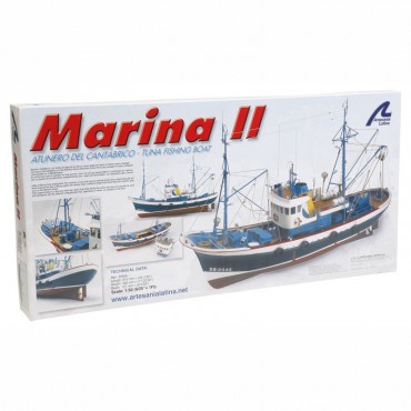 Bateau de pêche MARINA II 1:50 Artesania Latina 20506