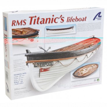 RMS TITANC Lifeboat 1:35 Artesania Latina 19016