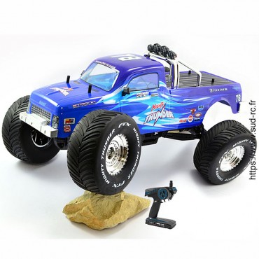 FTX MIGHTY THUNDER Bleu Monster 4WD 1/10 RTR FTX5573B