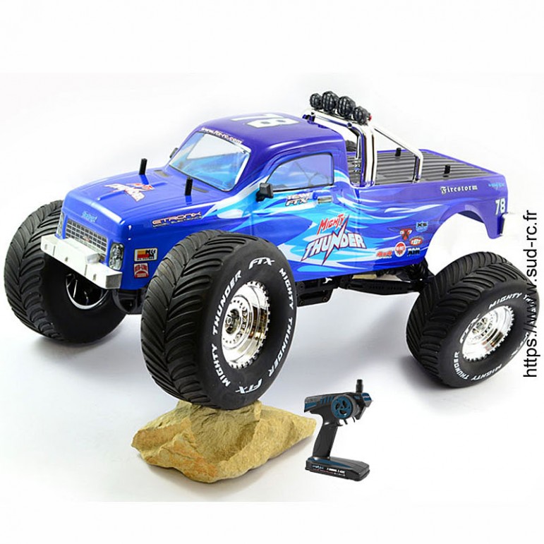 FTX MIGHTY THUNDER Bleu Monster 4WD 1/10 RTR FTX5573B