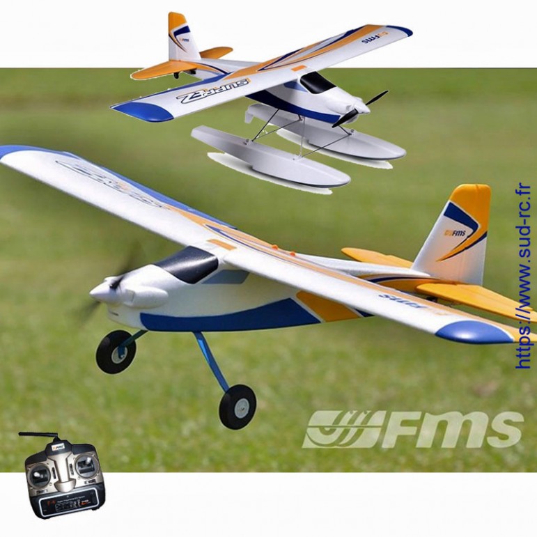 SUPER EZ V2 Trainer 1220mm RTF & Flotteurs FMS078-M2