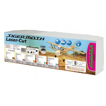 TIGER MOTH 1400mm Kit Bois Lasercut Jamara 006149