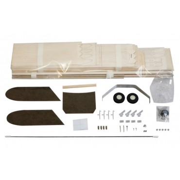 PIPER J3 1200mm Kit Bois CNC Lasercut Jamara 006148