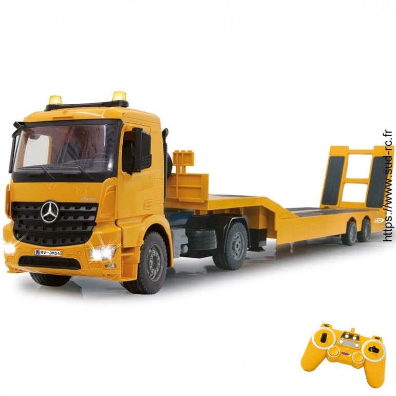 Camion Porte-Engins 1:20 Mercedes Arocs 2.4GHz Jamara 405107