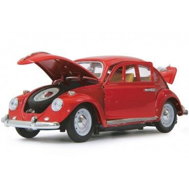 VW Coccinelle 1/18 RC Die Cast Rouge Jamara 405110