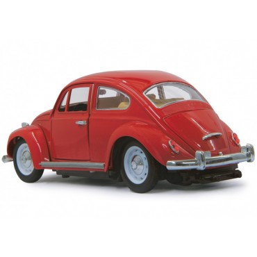 VW Coccinelle 1/18 RC Die Cast Rouge Jamara 405110