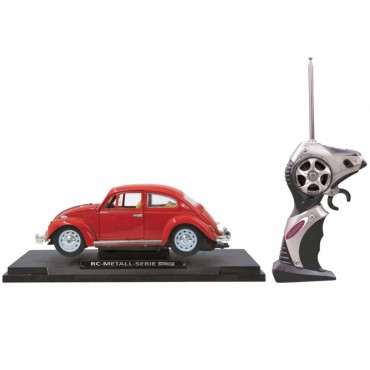 VW Coccinelle 1/18 RC Die Cast Rouge Jamara 405110