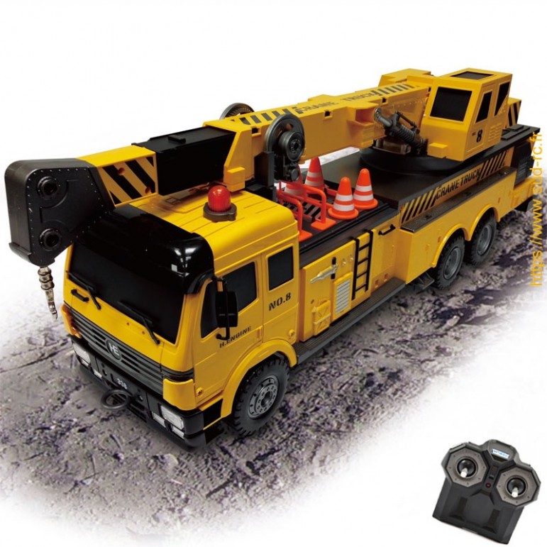 RC Camion Grue Jcb Enfant Jouet Excavatrice Grand Radio