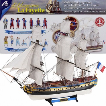 HERMIONE LA FAYETTE & 14 Figurines 1:89 Artesania Latina