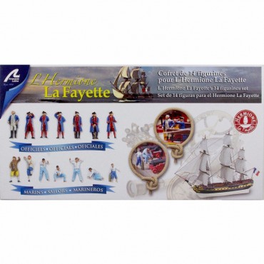 HERMIONE LA FAYETTE & 14 Figurines 1:89 Artesania Latina