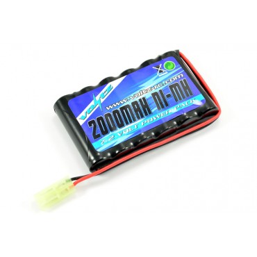 Batterie 7.2V 2000mAh Ni-Mh Fiche Mini Tamiya Voltz VZ0065