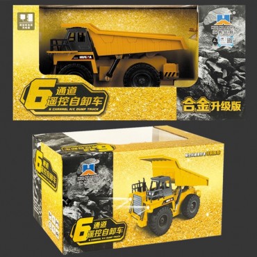 Camion Minier Dump Truck RC 1/18 6CH 2.4GHz RTR Huina 1540