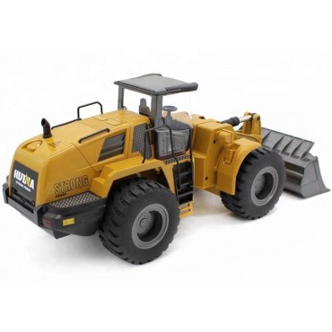 Bulldozer Métal RC 1/14 2.4GHz 10CH RTR Huina 1583