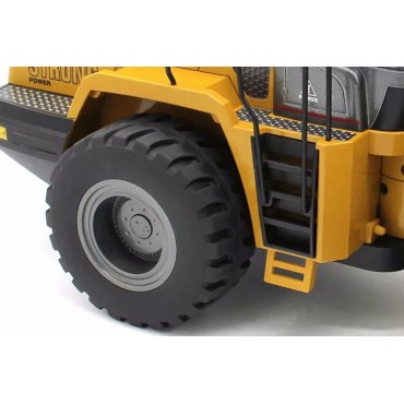 Bulldozer Métal RC 1/14 2.4GHz 10CH RTR Huina 1583