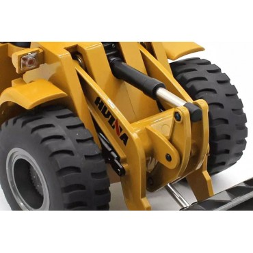 Bulldozer Métal RC 1/14 2.4GHz 10CH RTR Huina 1583