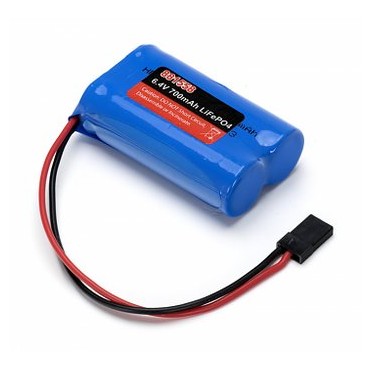 Batterie LiFe 6.4V 700mAh pour Rx DF95/DF65/FOCUS Joysway 881558