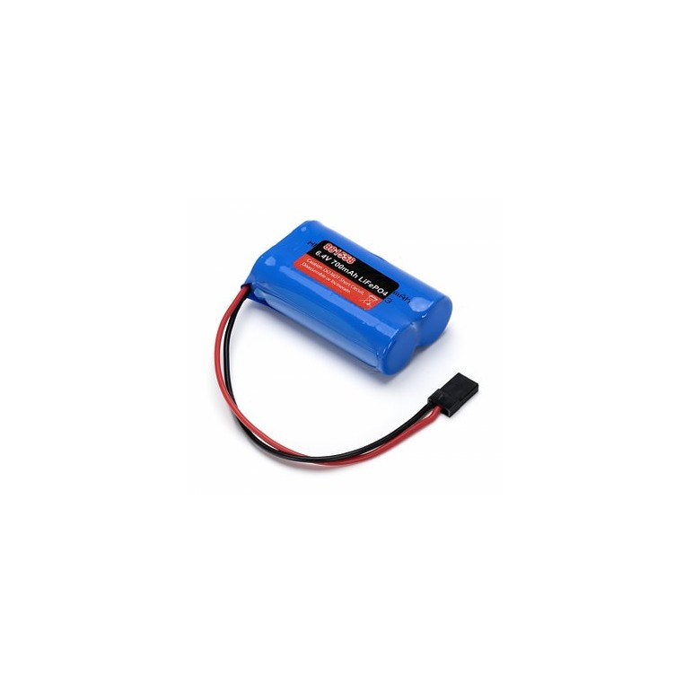 Batterie LiFe 6.4V 700mAh pour Rx DF95/DF65/FOCUS Joysway 881558