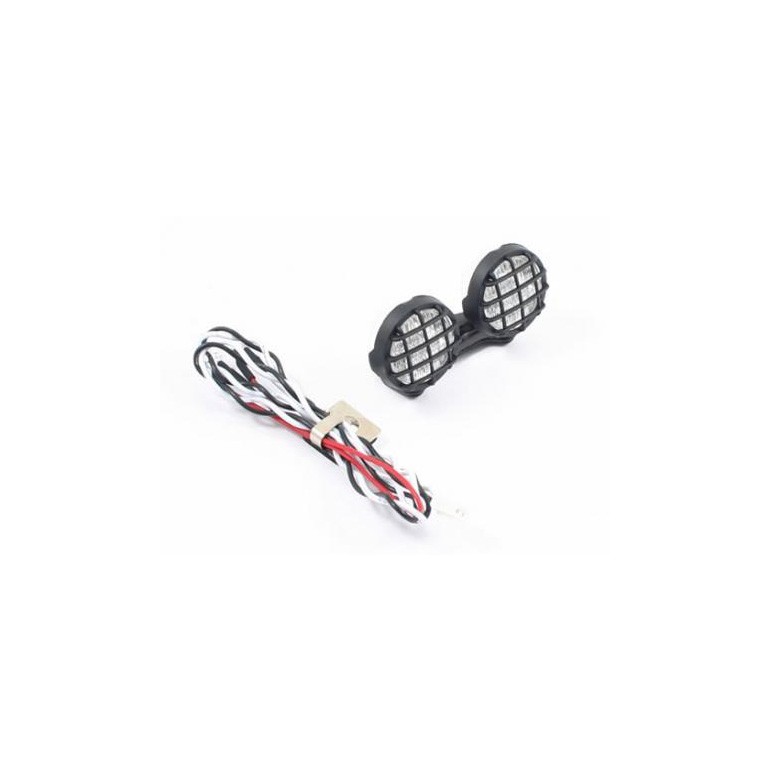 Set 2 Phares LED pour Crawler RC Fastrax FAST307-1