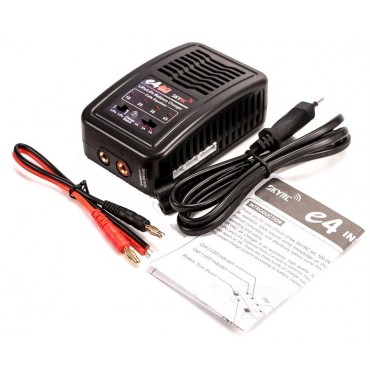 Chargeur e4 2-4S LiPo LiFe 20W 220V SkyRC SK-100055