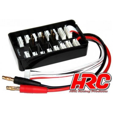 Platine multi-charge JST TRX 1 à 3 accus HRC-9303T