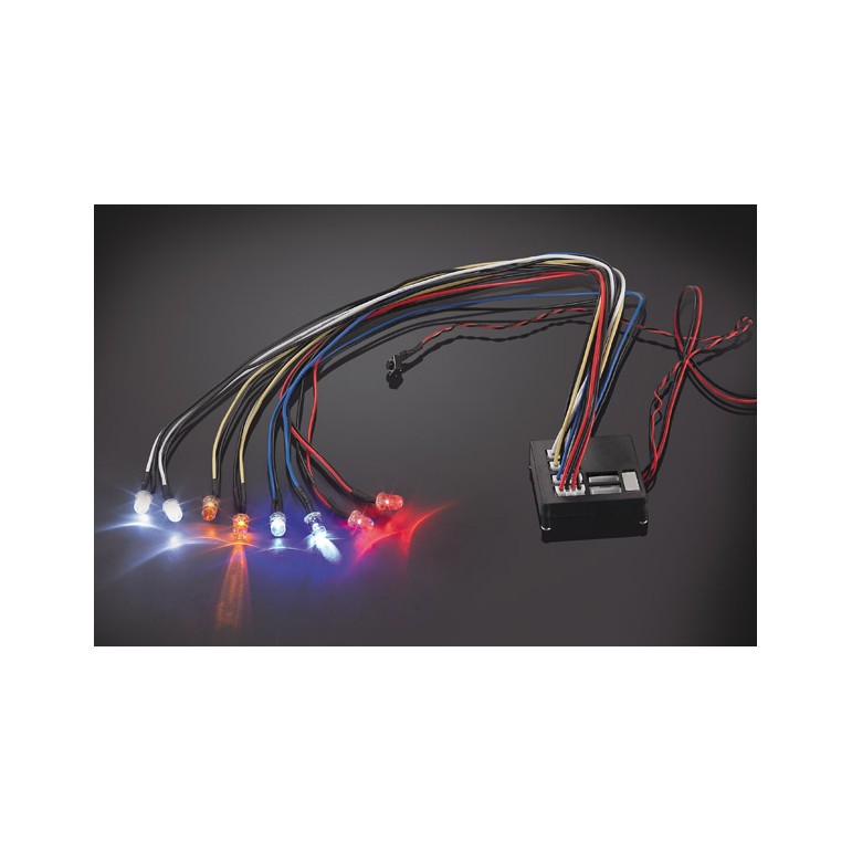 Kit 8 LED multi-fonctions Voiture RC Fastrax FAST197