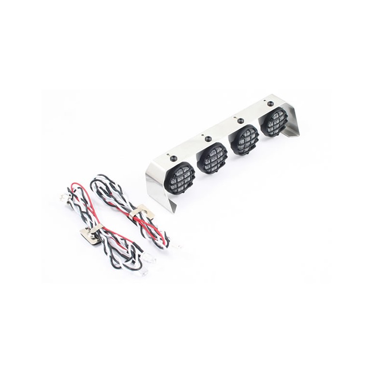 Barre de toit 4 Phares LED Crawler RC Fastrax FAST306-2