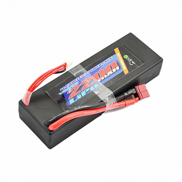 Batterie LiPo 3S 11.1V 2200mAh 25C Hard Case Voltz VZ0340