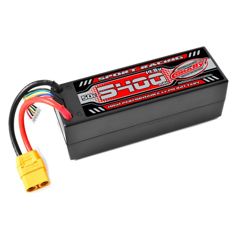 Batterie LiPo 4S Sport Racing 14.8V 5400mAh 50C Corally C-49145-X