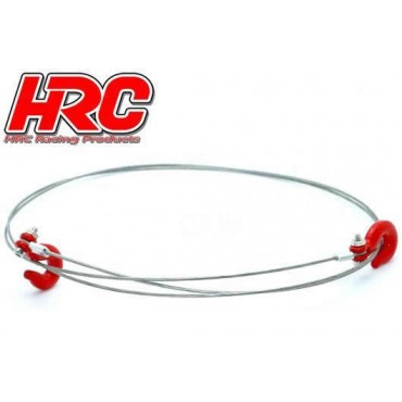 Câble de remorquage Acier 800mm HRC Racing HRC25155A