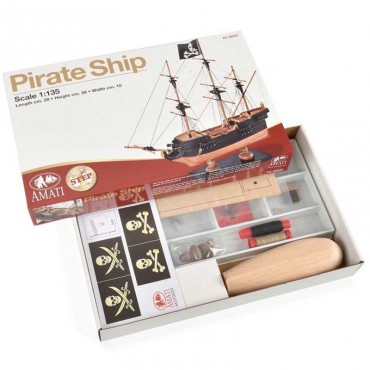 BATEAU DE PIRATE Maquette First Step Amati A600.01