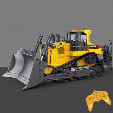 Bulldozer RC Die Cast 1/16 9CH 2.4GHz RTR Huina 1569