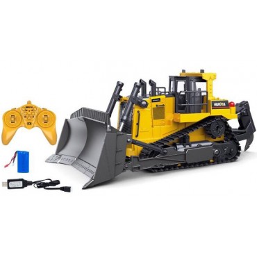 Bulldozer RC Die Cast 1/16 9CH 2.4GHz RTR Huina 1569