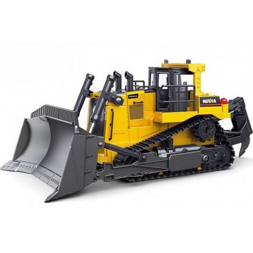 Bulldozer RC Die Cast 1/16 9CH 2.4GHz RTR Huina 1569