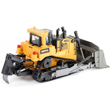 Bulldozer RC Die Cast 1/16 9CH 2.4GHz RTR Huina 1569