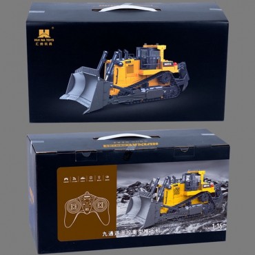 Bulldozer RC Die Cast 1/16 9CH 2.4GHz RTR Huina 1569