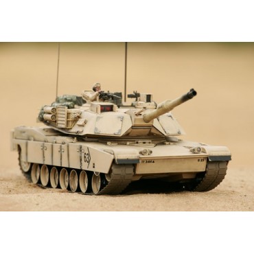 Char M1A2 ABRAMS DESERT 1/16 RC Hobby Engine HE0817