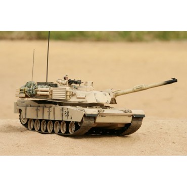 Char M1A2 ABRAMS DESERT 1/16 RC Hobby Engine HE0817