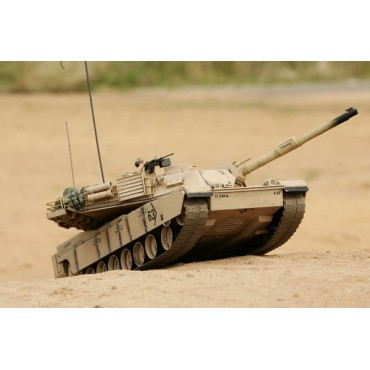 Char M1A2 ABRAMS DESERT 1/16 RC Hobby Engine HE0817