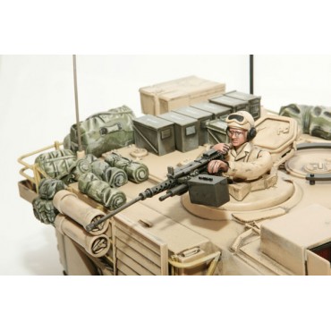 Char M1A2 ABRAMS DESERT 1/16 RC Hobby Engine HE0817