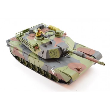 M1A1 ABRAMS Char RC 2.4GHz 1/20 Hobby Engine HE0731