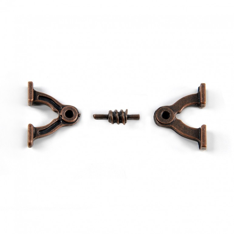 Support de barre 14x19mm en métal Amati B4351