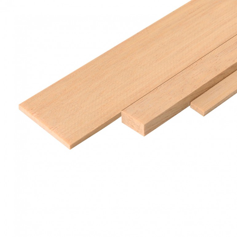 Baguette plate en Ramin 2x4mm B2455.04