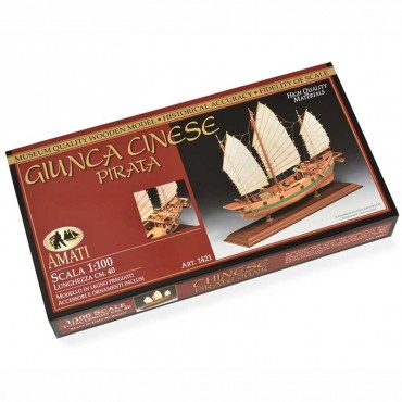 JONQUE PIRATE CHINOISE Maquette 1/100 Amati B1421