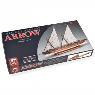 Canonnière ARROW Maquette 1/55 Amati B1422