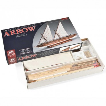 Canonnière ARROW Maquette 1/55 Amati B1422