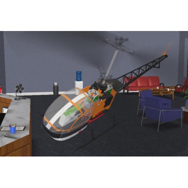 Simulateur de vol Hélicoptère RC HELI MASTER Mode 2