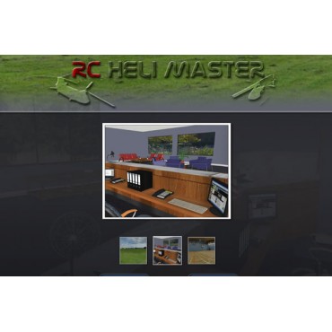 Simulateur de vol Hélicoptère RC HELI MASTER Mode 2