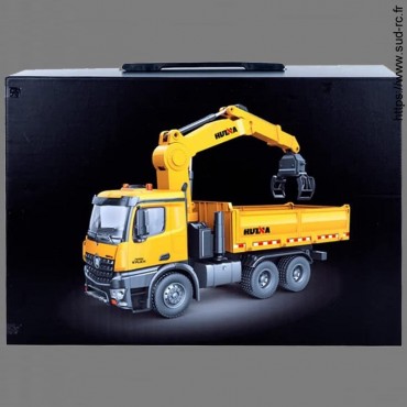 Camion Benne à Grue RC Timber Grab 1/14 RTR Huina 1575