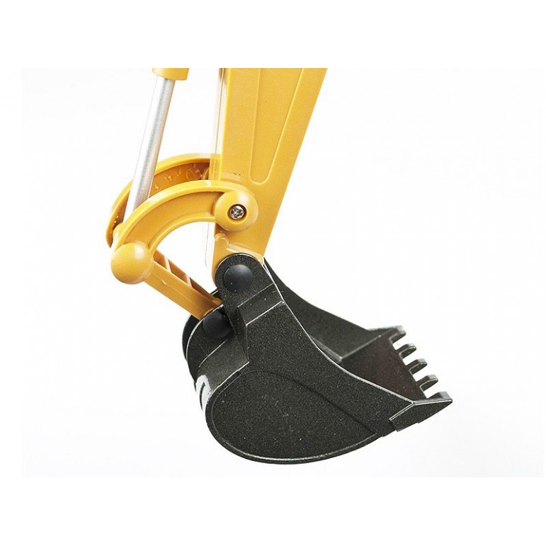 Tige D'extension De Godet Pour Pelle RC Huina 1580/1592/1593 - Échelle 1/14 - Doré